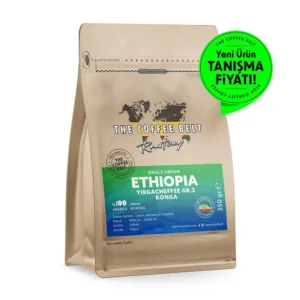 THE COFFEE BELT – Ethiopia Yirgacheffee ”Konga” Gr2 Yöresel Kahve