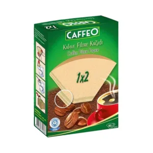 Caffeo 1×2 Filtre Kahve Kağıdı 80 Adet