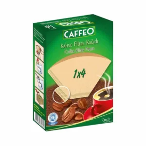 Caffeo 1×4 Filtre Kahve Kağıdı 80 Adet