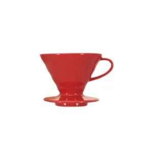 Hario V60 02 Dripper Kırmızı Plastik