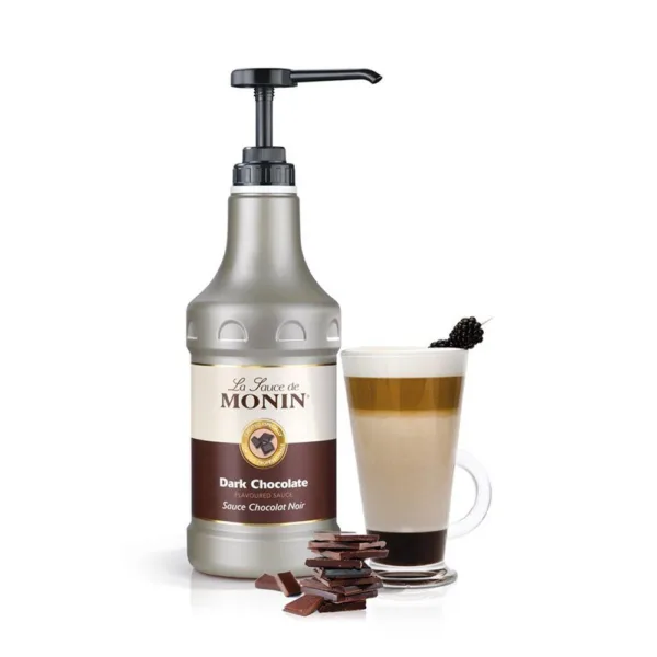 Monin Dark Chocolate Bitter Çikolata Sosu 1.89 Lt