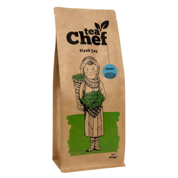 teachef esnaf dokme siyah cay 800 gr