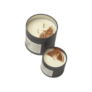 PATCHOULİ-YLANG YLANG-PORTAKAL-LİMON UÇUCU YAĞLI TENEKE SOYALI MUM