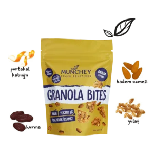 100gr 6’lı Granola Bites Badem