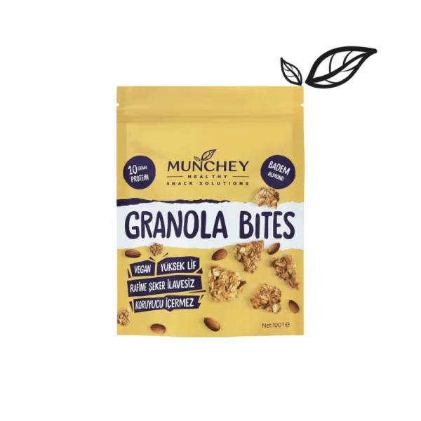 100gr Granola Bites Badem