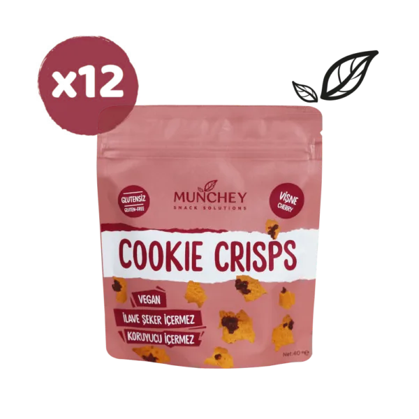 40gr 12'li Cookie Crisps Vişne