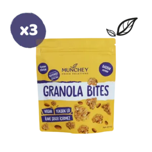 40gr 3’lü Granola Bites Badem