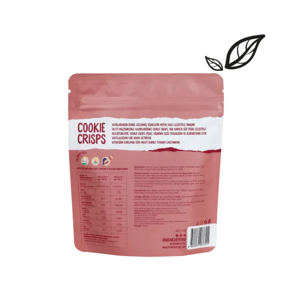40gr 6'lı Cookie Crisps Vişne