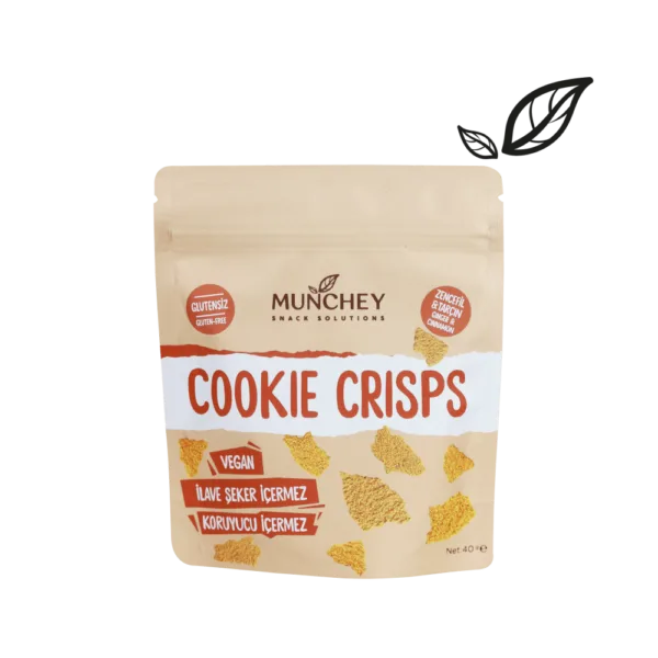 40gr Cookie Crisps Zencefil & Tarçın