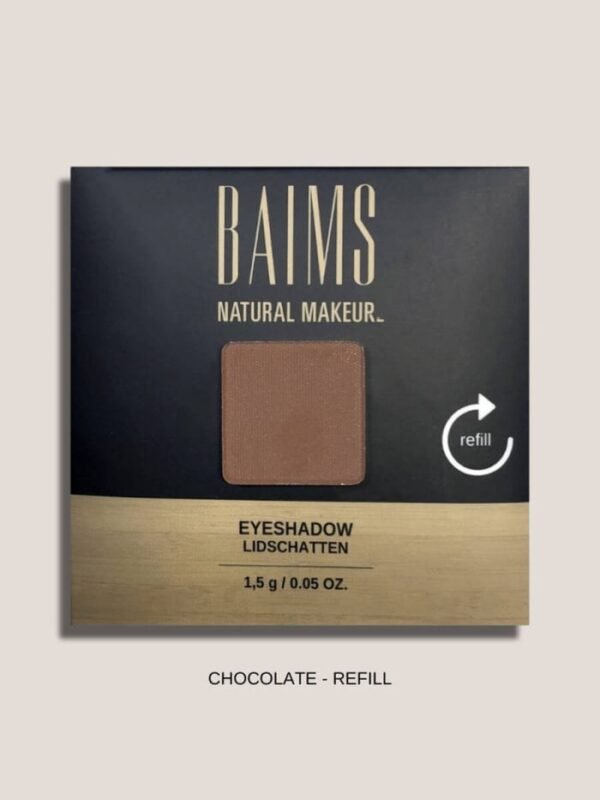 Baims Eyeshadow Quad Palette-Dörtlü Göz Farı Yeniden Dolum 60 Chocolate - Vegan Makyaj