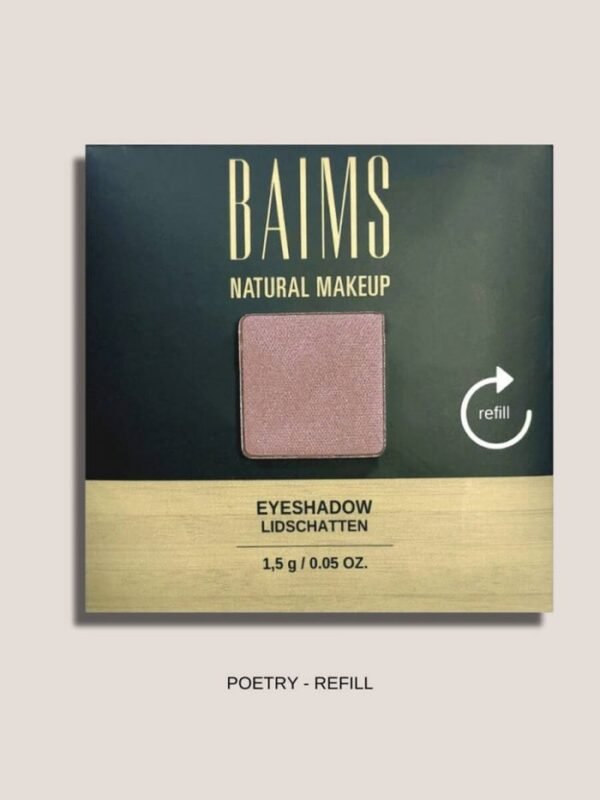 Baims Eyeshadow Quad Palette-Dörtlü Göz Farı Yeniden Dolum 75 Poetry - Vegan Makyaj